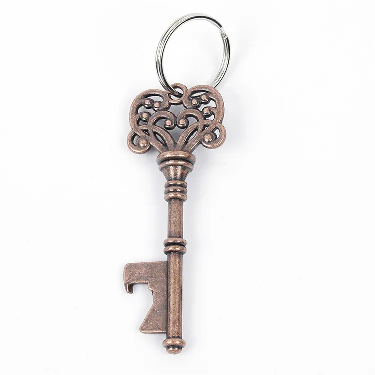 Vintage KeyChain Key Chain Beer Bottle Opener Coca Can Opening tool with Ring or Chain DH5986