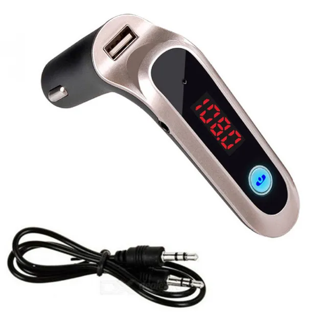car cigarette lighter music adapter Car S7 Bluetooth FM Transmitter Adapter Handsfree... From Spacex, $2.96