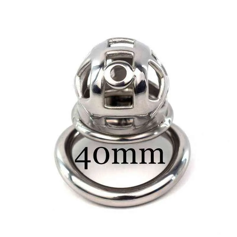 NXY Cockrings Curved Stainless Steel Male Chastity Device Cock Cage For ...