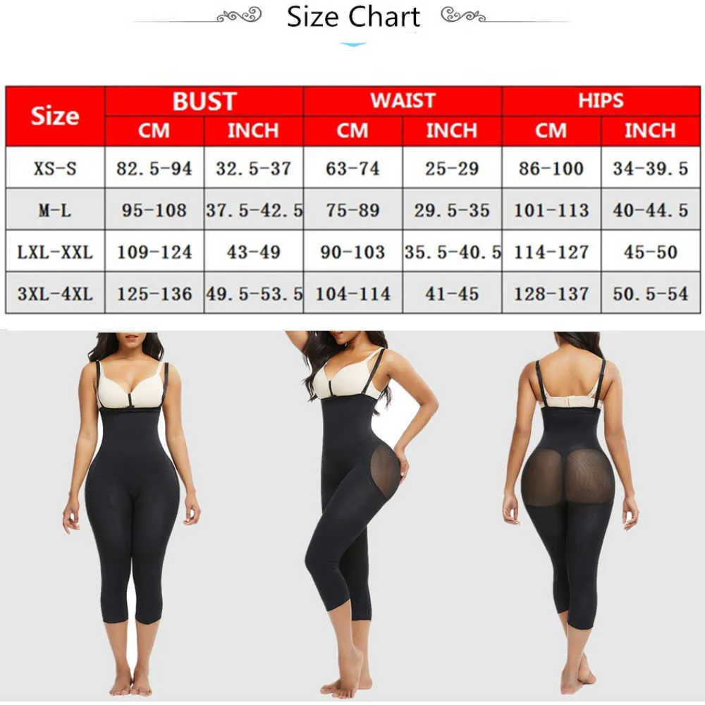 Lmylxl Fajas Colombianas Sexy Neck Bodysuit Long Sleeve Thong Shapewear  Women Tummy Control Body Shaper Bodycon Jumpsuit Tops