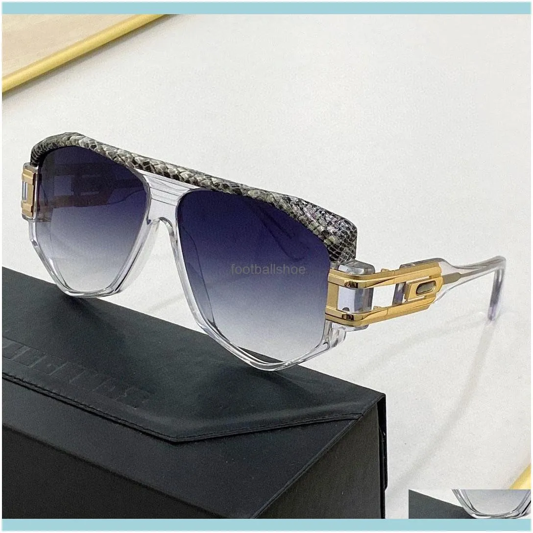 CAZA Snake Skin 163 Top luxury high quality Designer Sunglasses for men women new selling world famous fashion design super brand sun glasses eye glass