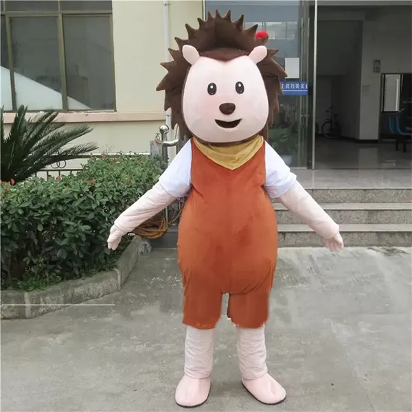 Masquerade Professionell Animal Hedgehog Mascot Kostym Halloween Xmas Fancy Party Dress Carnival Unisex Vuxna Cartoon Character Outfits Suit