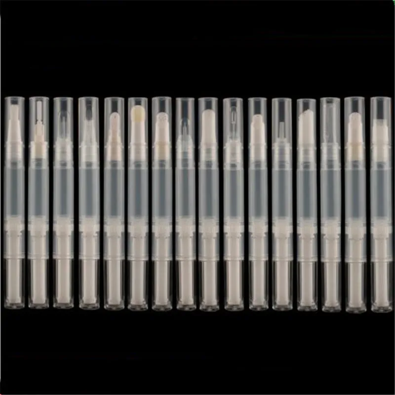 16 Style 3ml Portable Plastic Empty Essential Oil Twist Pen Lip Gloss