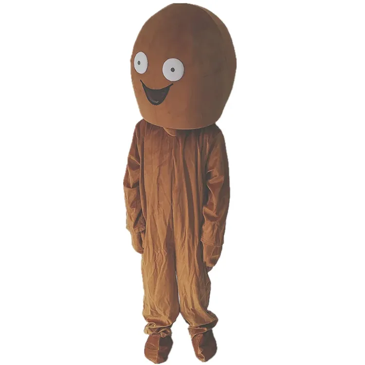 Costume de mascotte de pomme de terre de performance Halloween tenues de personnage de dessin animé de Noël costume publicité dépliants vêtements carnaval unisexe adultes tenue