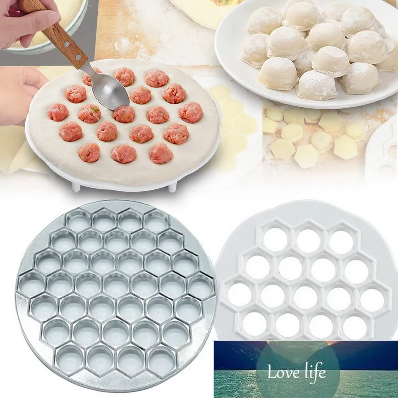 Konditorivaror dumpling mögel plast ravioli maker kök gadget dumplings kött pelmeni mögel