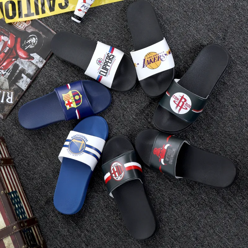 Sports shop brand slippers