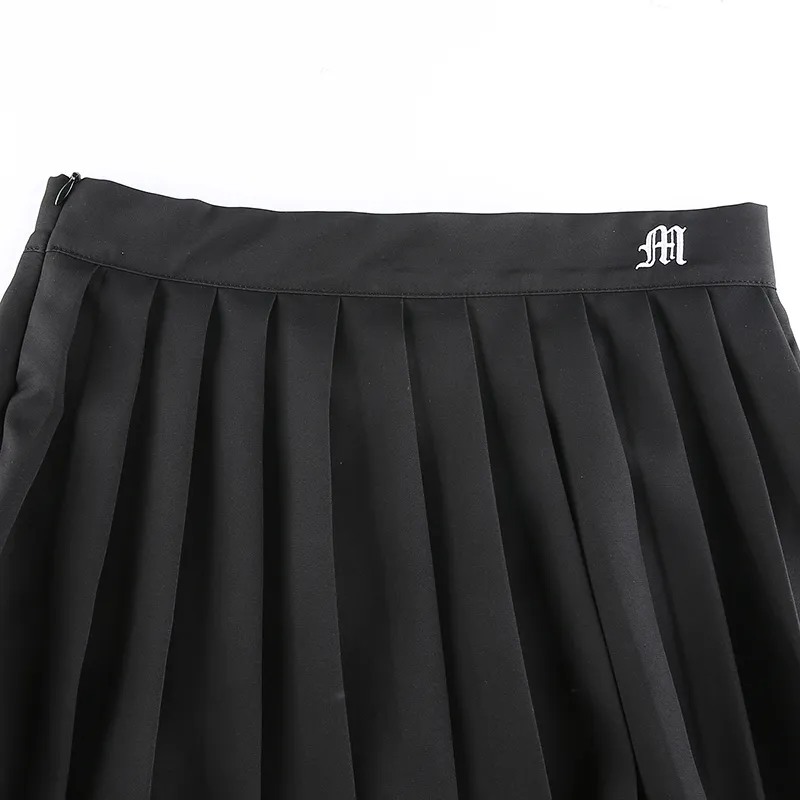 Black Embroidery Skirt (7)