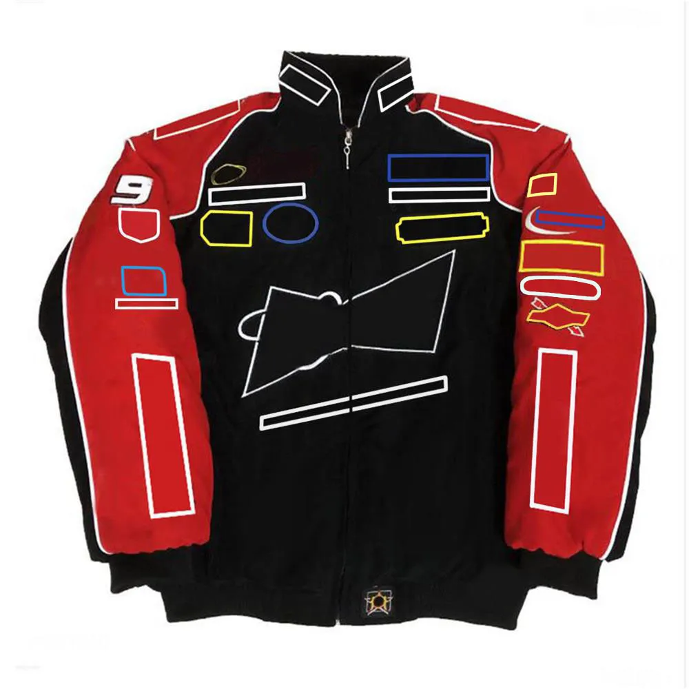 f1 jacket car logo jacket 2021 new casual racing suit sweater formula one jacket windproof warmth and windproof300k