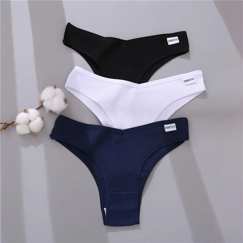 Womens Panties 2021 Cotton Brazilian Women Sexy V Waist G String Underwear  Female T Back Underpants M XL Lady Bikini Panty 3236z From Ai818, $16.44