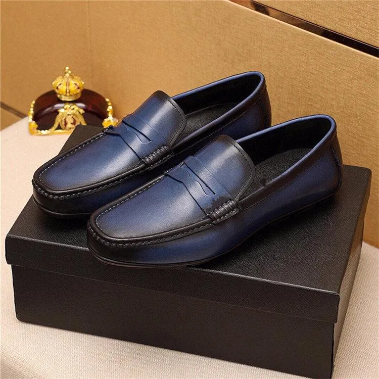 A1 Hot Plus Size 39-45 Men Shoes Genuine Leather Casual Flats Waterproof Dress Oxford Man Suede Shoes Classic Lace Up Work Loafer