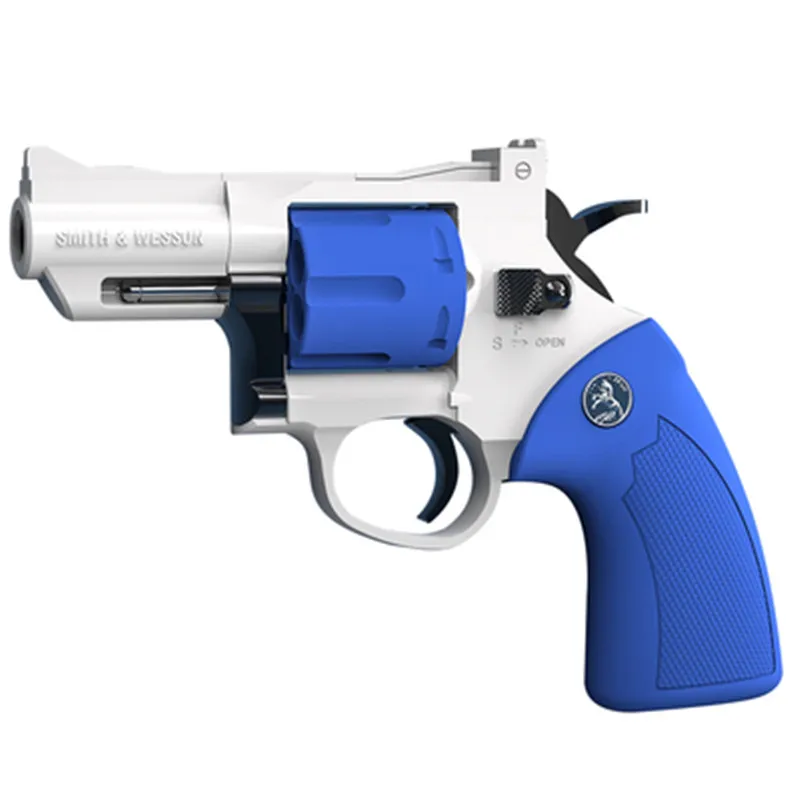 Em promoção! Novo Zp5 357 Revólver Pistola Lançador De Espuma