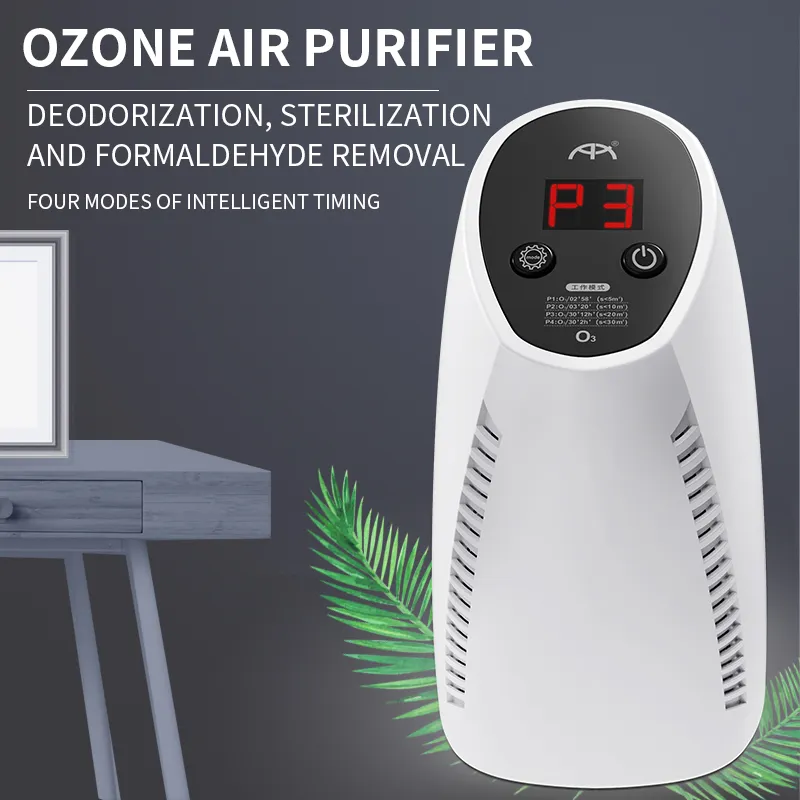 Purificador de ar do carro doméstico portátil, além do purificador de ar de esterilização de ozônio de desodorização de metanol três-em-um