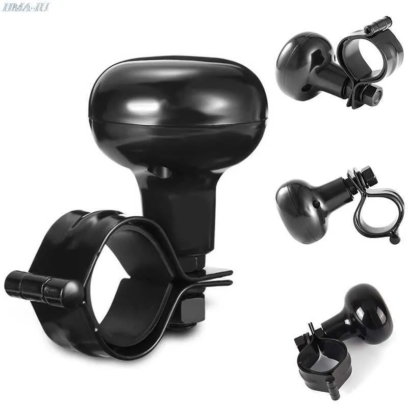 1Pcs Black Universal Steering Wheel Spinner Heavy Duty Car Truck Handle Power Knob Durable Accessories