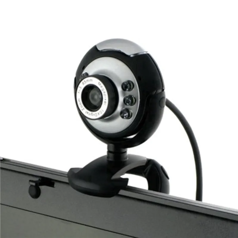 480P HD avec Microphone USB 2.0 Cam PC de bureau Mini caméra Web périphériques d'ordinateur