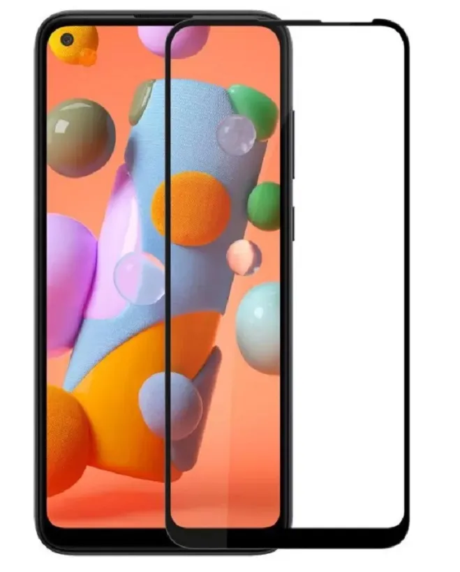 9H Handy-Displayschutz 10D gehärtetes Glas mit harter Kante für iPhone 13/12, explosionsgeschützte Vollschutzfolie P2
