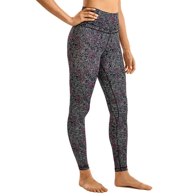 CRZ YOGA Womens High Waist Yoga Oner Active Leggings Naked Feeling, Tight  Workout Pants 25 Inches From Kong003, $20.01