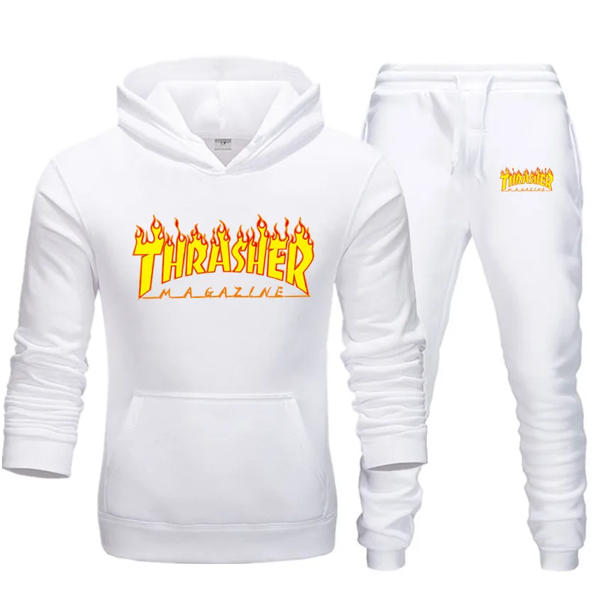 Thrasher sweat suit hotsell