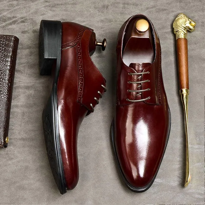 Zapatos vino hombre outlet