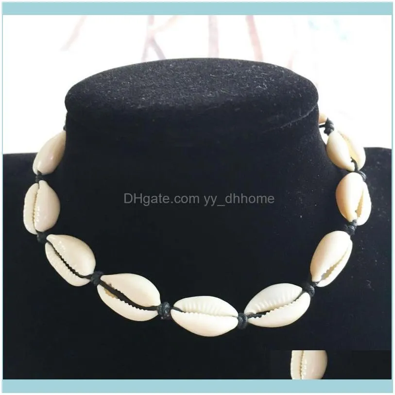 Hawaiian Style Personality Casual Accessories Handmade Shell Short Clavicle European And American Necklace Women 2021 Chokers