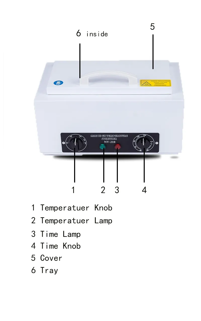 NV-210 Dry Heat Sterilizer Factory Оригинальные инструменты Стерилизация