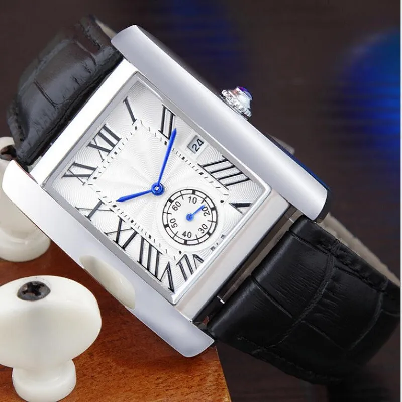 Dropship GENEVA Fashion Mens Watches Luxury Bracelet Set Man