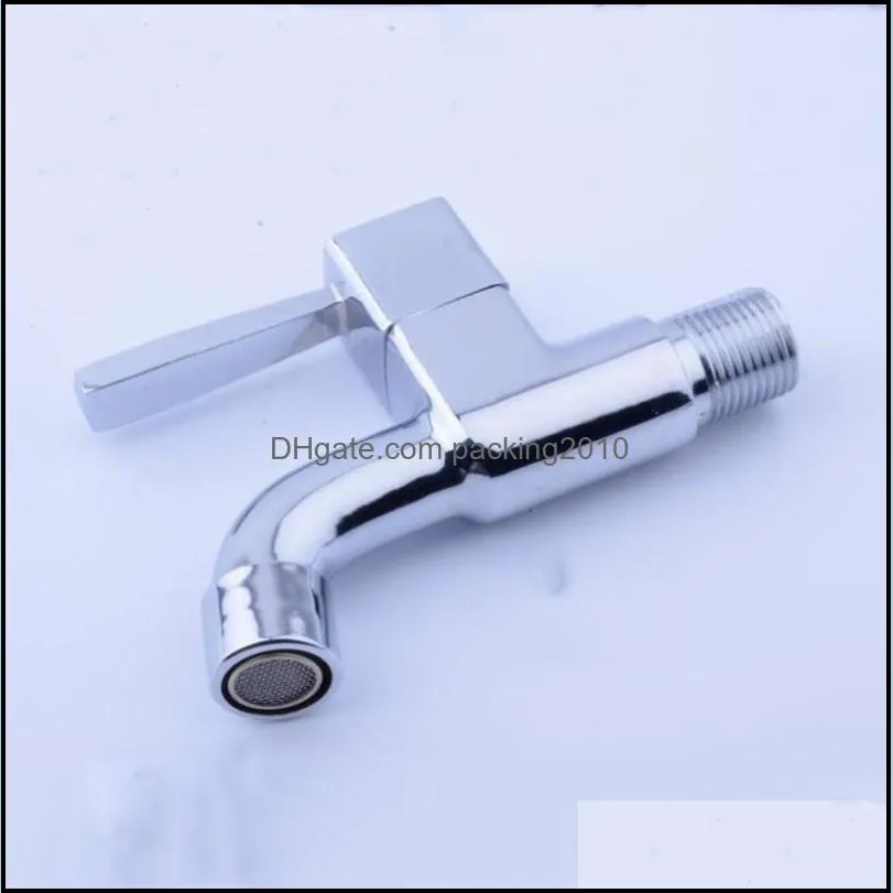 G1/2 Zinc Alloy Quick-opening Washing Machine Faucet Engineering Special Faucet Mop Pool Tap Bathroom Hardware Accessories