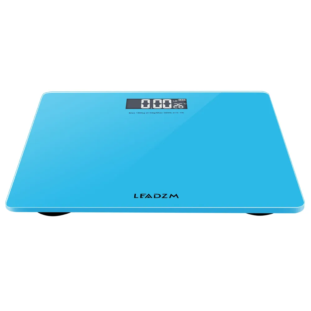 180Kg/50g 11.8" Bilancia pesapersone personale blu