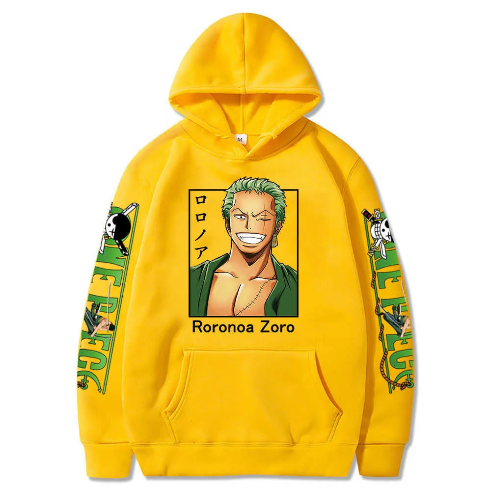 One Piece Roronoa Zoro Printed Joji Hoodie Unisex Streetwear Sweatshirt Y0727 From Lianwu06 Vendor 9.45 DHgate.Com