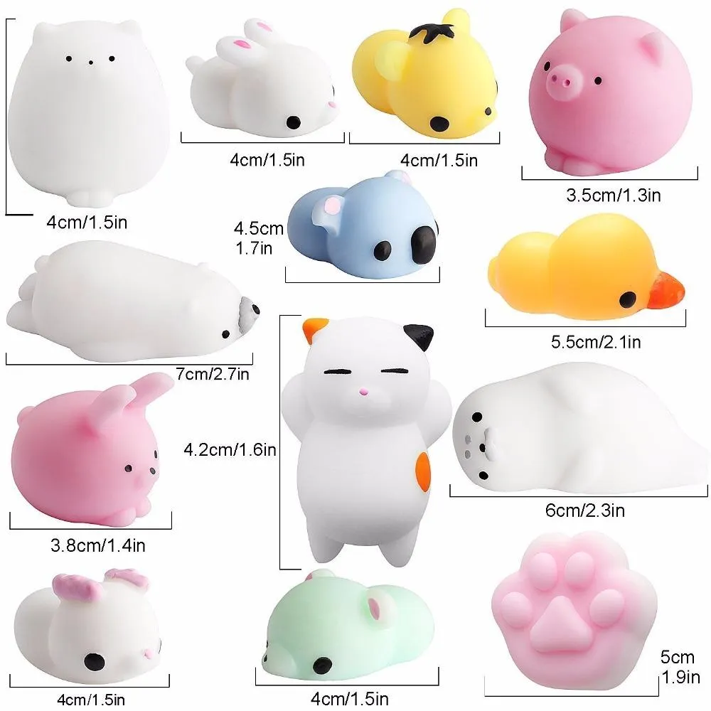 Squishy Min Change Color Cute Cat антистресс Squishy Ball Squeeze Mochi Rising Abreact Мягкая липкая игрушка для снятия стресса Забавный подарок