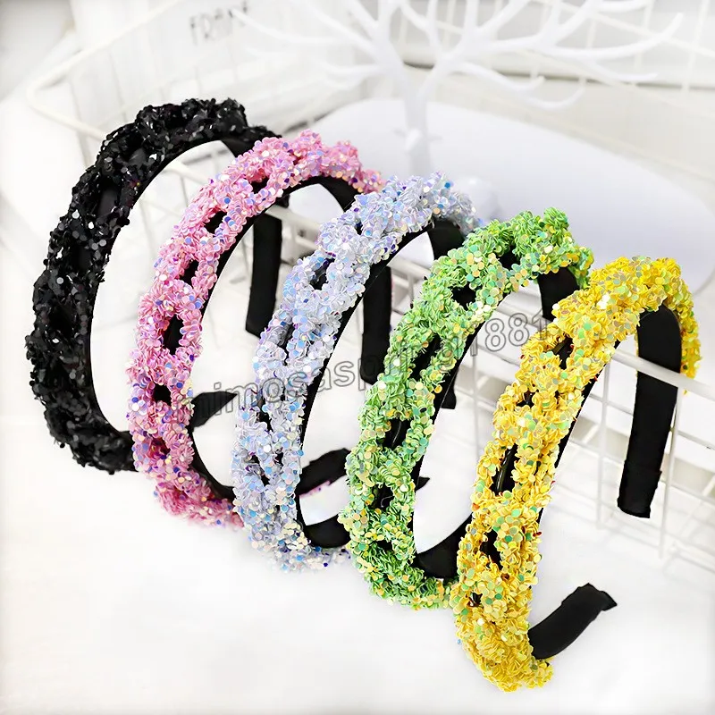Jeweled Headbands For Ladies Sparkling Hair Accessories With  display picture 2