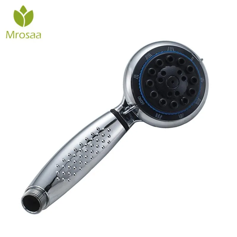 Badkamer Douchekoppen 1 stks Multifunctionele 8 Modi Head ABS Sprinkler Handheld Anti-slip onder druk staande waterbesparende spuitmond