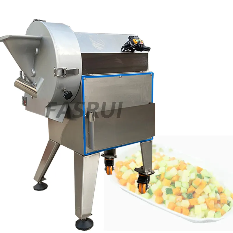 Commercial Vegetables Dicing Machine Potato Shredder Radish Slicer