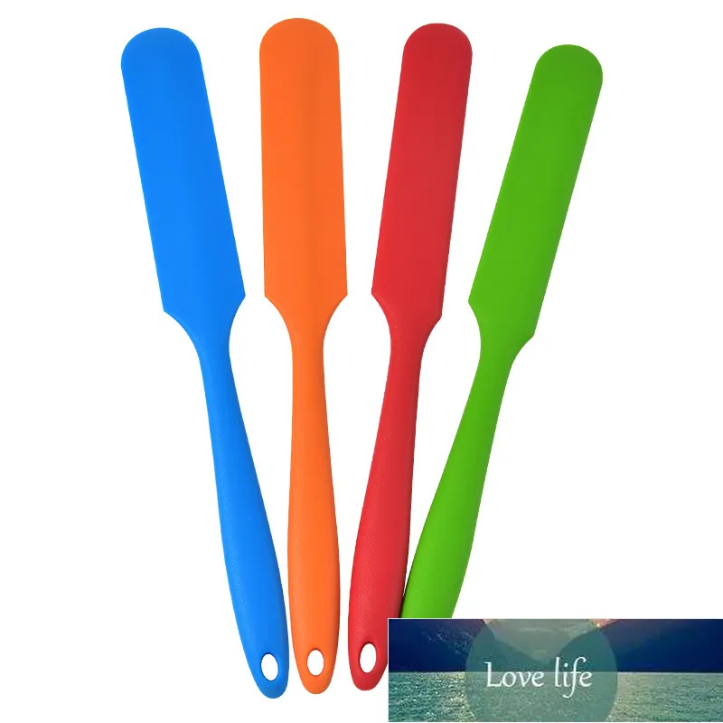 Långt handtag Soft Silicone Smör Cream Spatulas För Barking Cake Scraper Brush Kök Matlagning Pastry Tools Gadgets