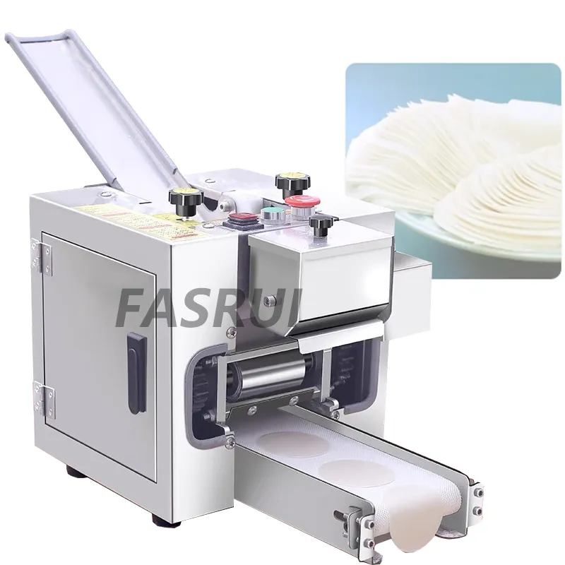 Dumpling Skin Maker Dough Wrapper Making Machine Automatic Wonton Press Gyoza