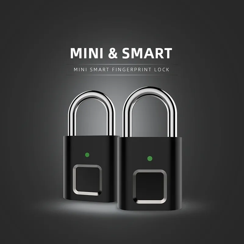 Fingerprint Padlock Smart Lock 13