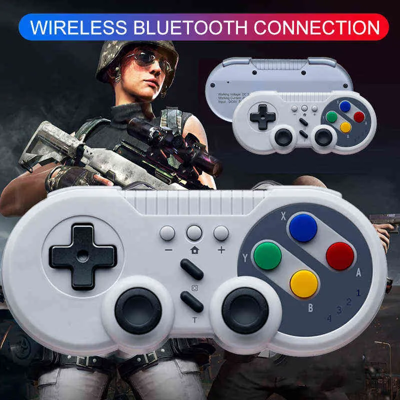 2-Pack 2.4Ghz Wireless Game Controllers For PC & Android - 2 In 1 USB Receiver