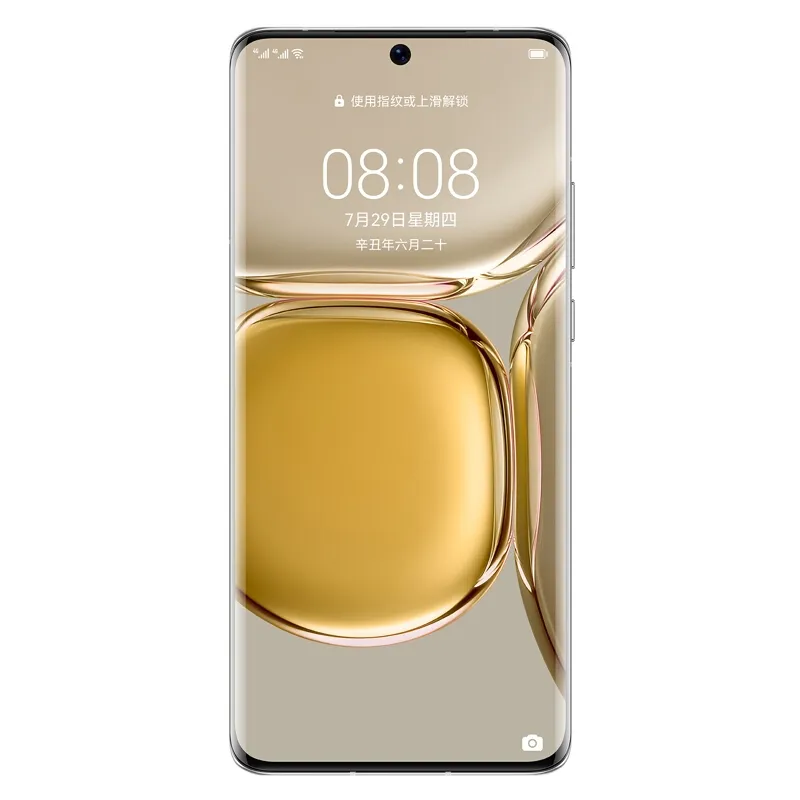 Original Huawei P50 Pro 4G LTE Telefone Celular 8GB RAM 256GB 512GB Rom Kirin 9000 Octa Core 64.0MP NFC Android 6.6 "OLED Curvado Tela Full Screing Fingerprint Id Face Smart Cellphone