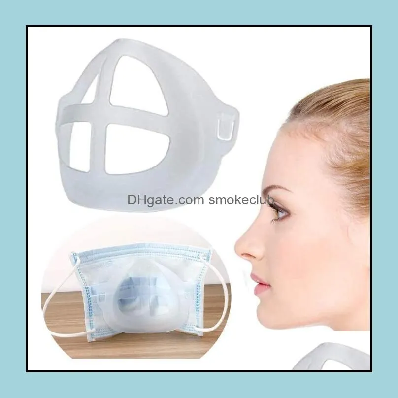 3D Mask Bracket Reusable Lipstick Protection Stand Inner Support Nose Increase Breathing Space Mouth Cover Holder CCA12551 1000pcs