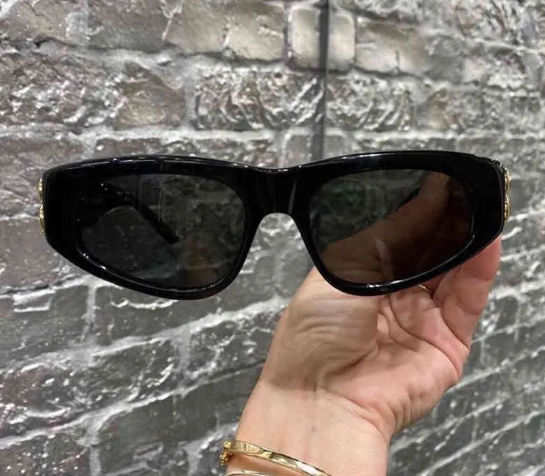 Солнцезащитные очки черный Slim Chunky 0095 0095S Sun Shades Gafas de Sol de Unisex мода с коробкой мужские солнцезащитные оassess