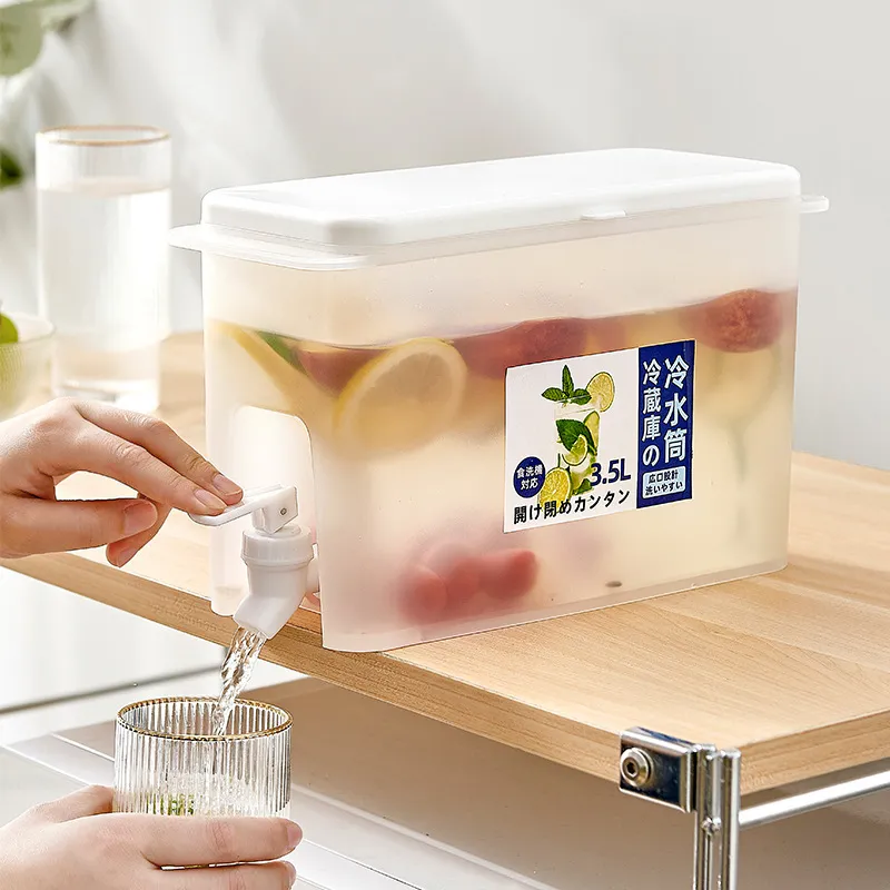 Eatssode Distributeur de boissons 3,5 l avec robinet et séparateur