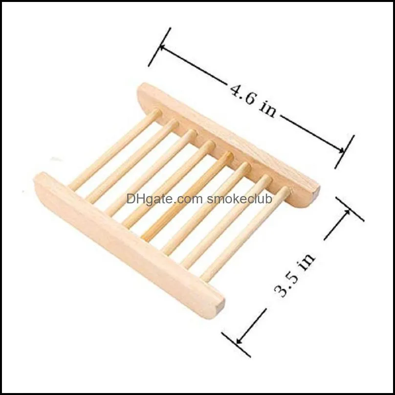 wood soap dishes for bathroom bamboo soap holder for shower Counter Sink Bathroom Soap saver wooden