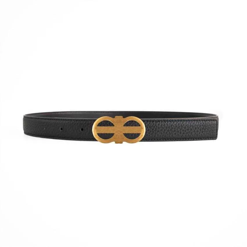 Woman Belt Fashion Cowhide Belts Casual Smooth Buckle Womens Belt Width 2.4cm 18 Modle Optional Top Quality with Gift Box