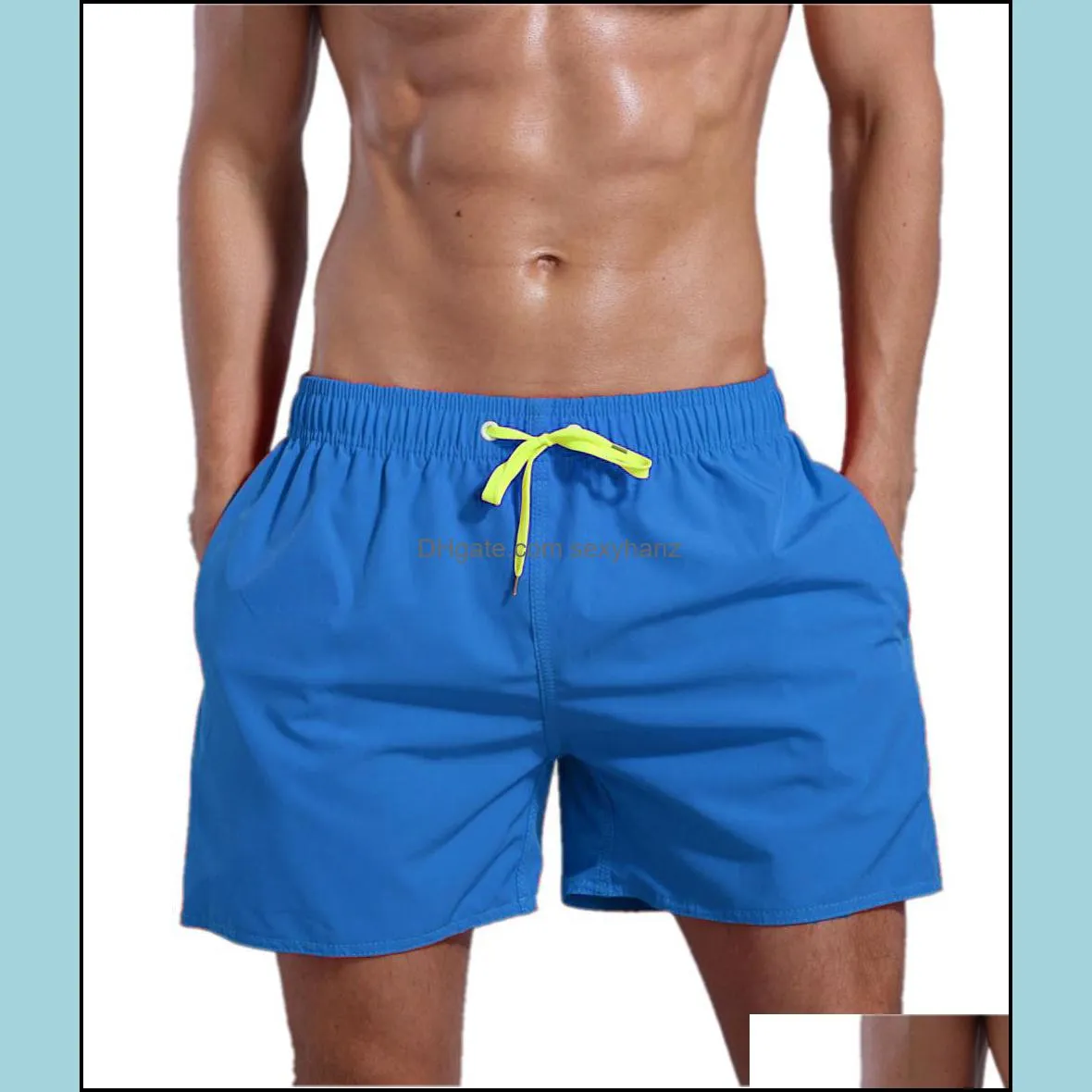 10pcs Hot Men Board Shorts Plus Size Surf Trunks Swimwear with Size 40 42 44 Twin Micro Fiber Boardshorts Beachwear Bulk