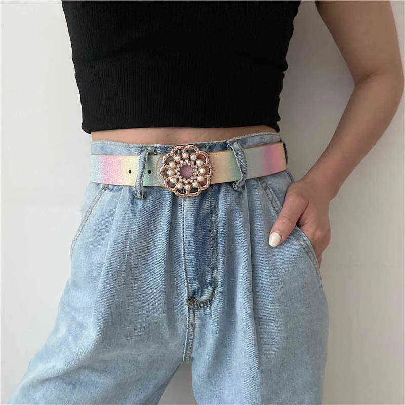 Rainbow Designer Jeans Belt For Women Colorful Corset Waist Strap For Dress And Corsets Cinturon Mujer G220301 From Catherine010 8.57 DHgate.Com