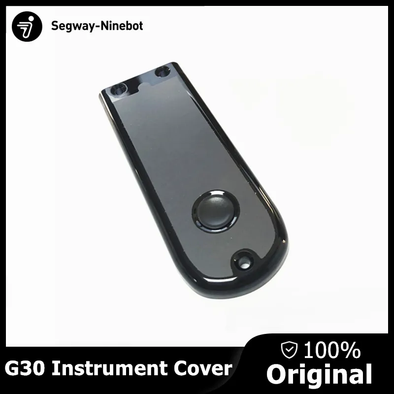 Original Dashboard Cover för NineBot Max G30 KickScooter Electric Scooter Skateboard Display Protect Case Instrument Cover Parts