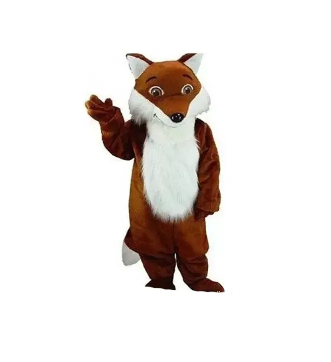 Venda de fábrica Hot Fox Mascot traje fantasia vestido personalizado fantasia fantasia