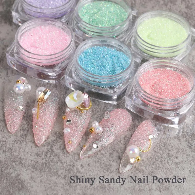 Shiny Candy Pink Nail Art Simple Glitter Sugar Powder Pigments With Sequins  Design For Manicure Decoration TR1539 28 From Caodou, $13.62