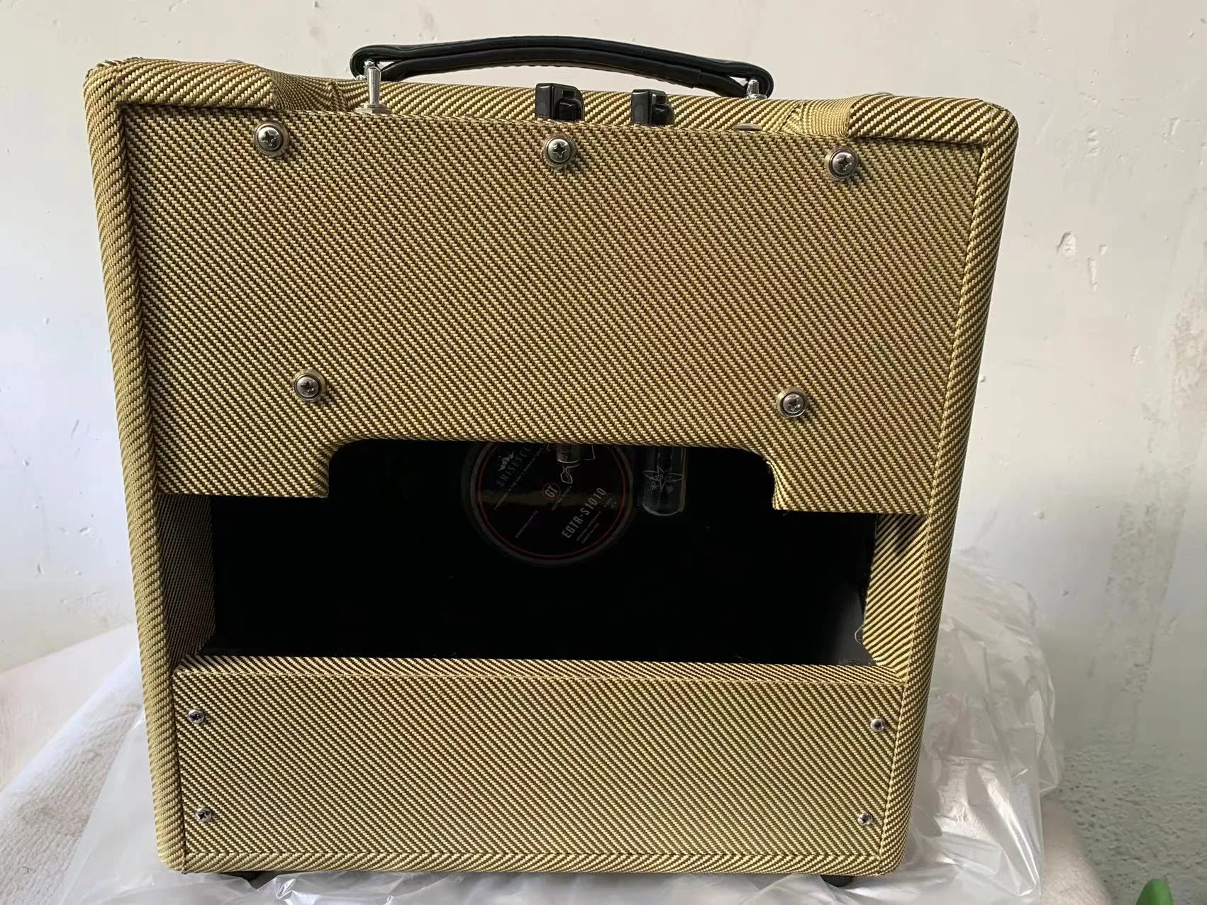 Amp de guitarra chinesa Handmade Princeton 5F2 Classic A Tubo amplificador Combo 5W Volume Tone Control 10 polegadas Celest Speaker