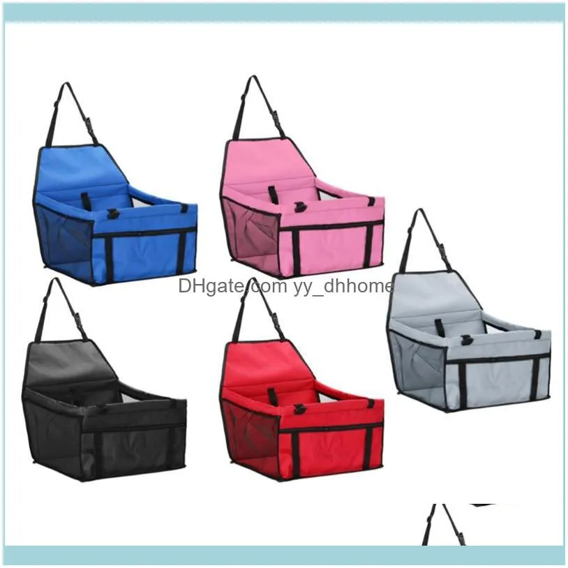 Portable Dog Car Seat Pet Car Seat Carrier Travel Bag Dog Supply (Red)1
