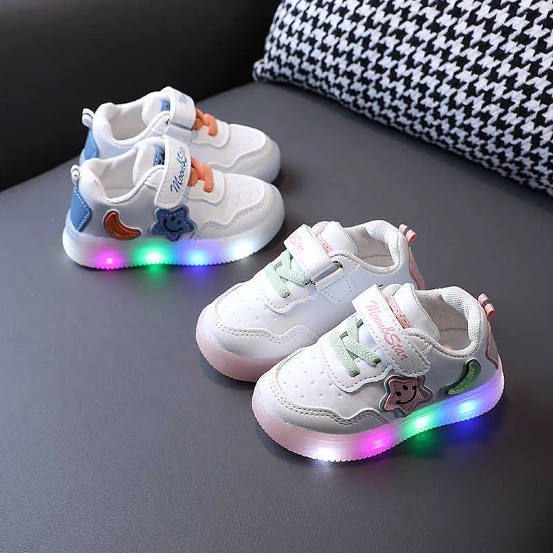 Baskets Avec Lumières et Led pour Bébé Fille